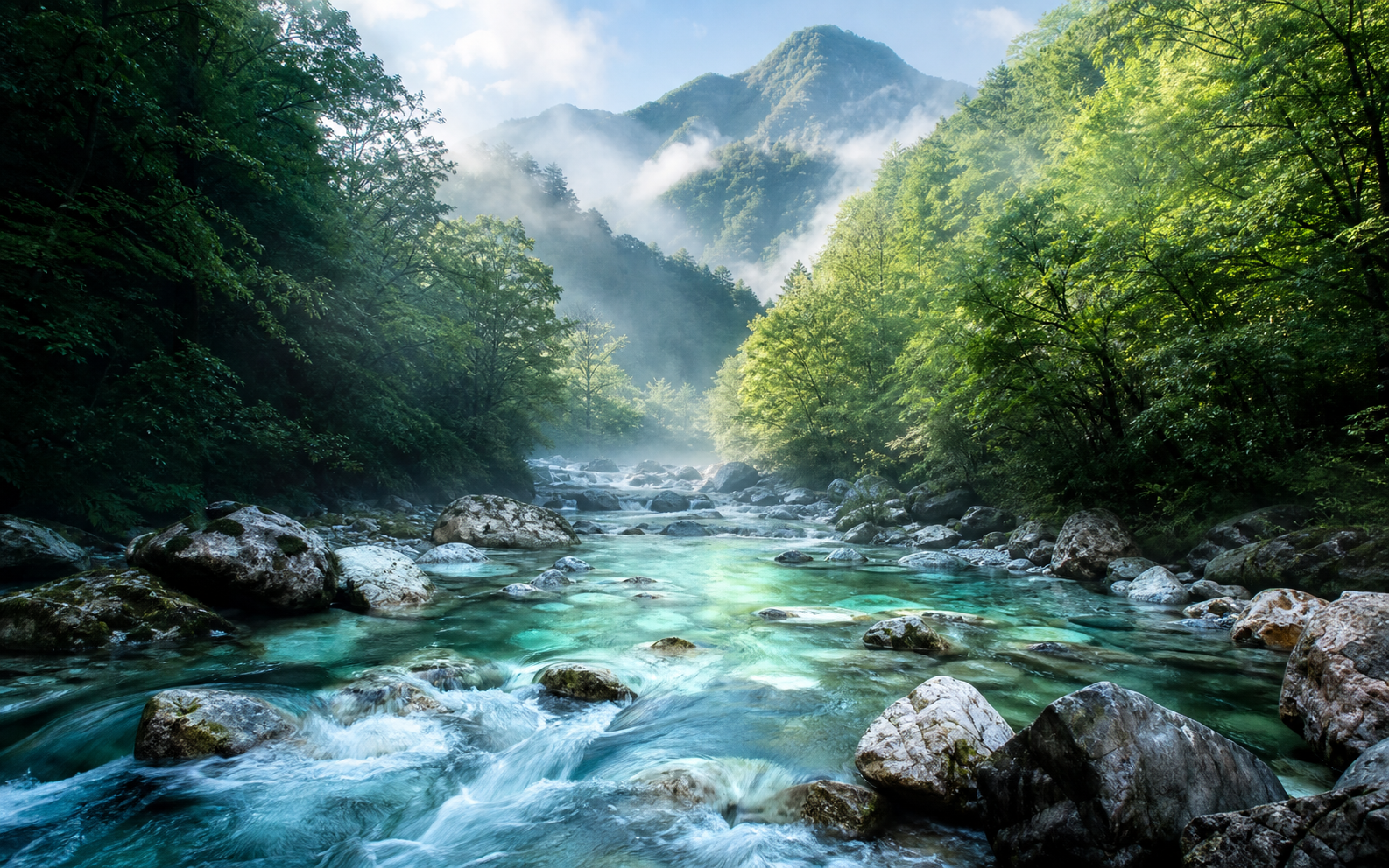 一滴山泉，历经自然沉淀